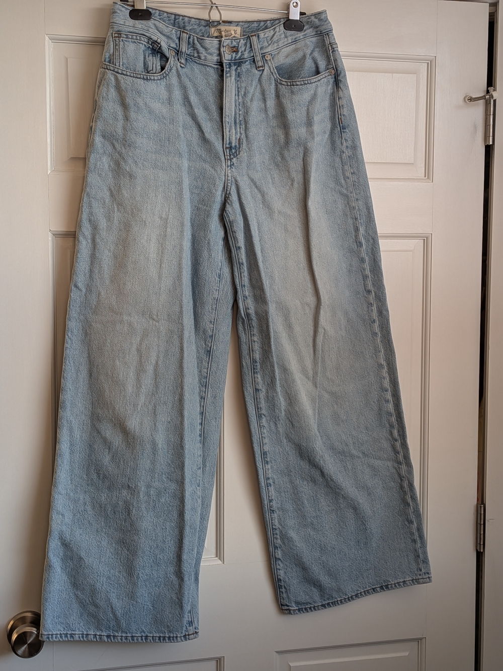 Madewell Curvy Superwide-Leg Jeans Size 29
